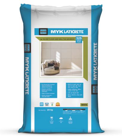 MYK Laticrete 305 Latafix Floor & Wall Thinset Adhesive, 20Kg in Lucknow at  best price by Trygve Engineering Pvt Ltd - Justdial